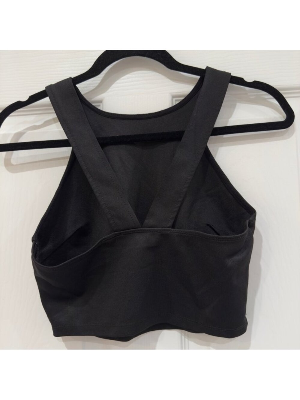 Black Crop Top - Picture 2 of 6